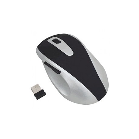 MOUSE INALAMBRICOSPECTRA 1000 DPI NEGRO Y GRIS