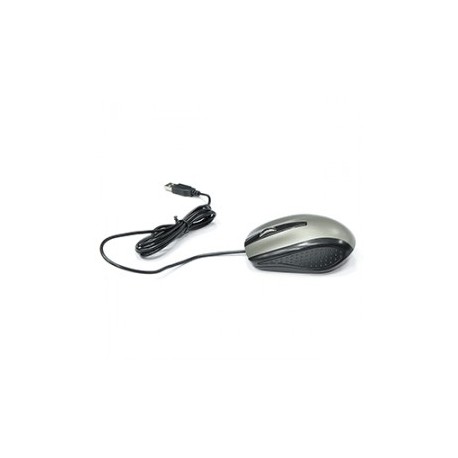 MOUSE ALAMBRICO SPECTRA OPTICO 800DPI NEGRO/PLATA