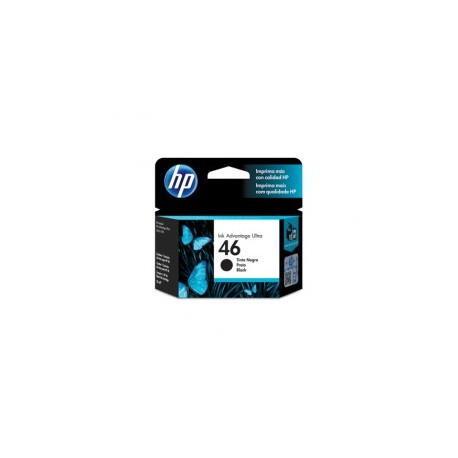 CARTUCHO DE TINTA NEGRA HP 46 (CZ637AL)