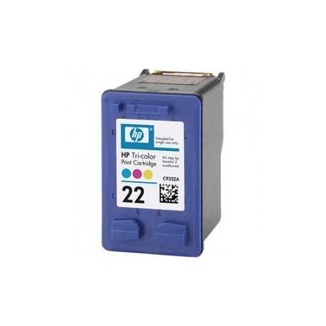 CARTUCHO DE TINTA TRICOLOR HP 22 (C9352AL)