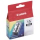 CARTUCHO CANON BCI-15 BK NEGRO