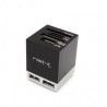 HUB USB 2.0 SPECTRA (3 PUERTOS, LECTOR TARJETAS)