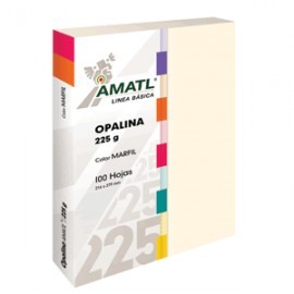 OPALINA AMATL MARFIL 225 GR CON 100 POCHTECA