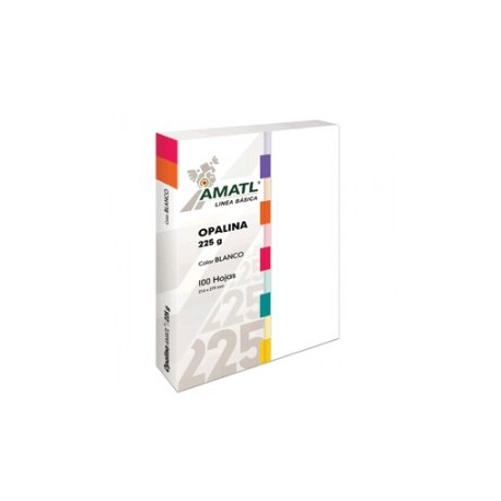 OPALINA AMATL BLANCA 225 GR CON 100 POCHTECA