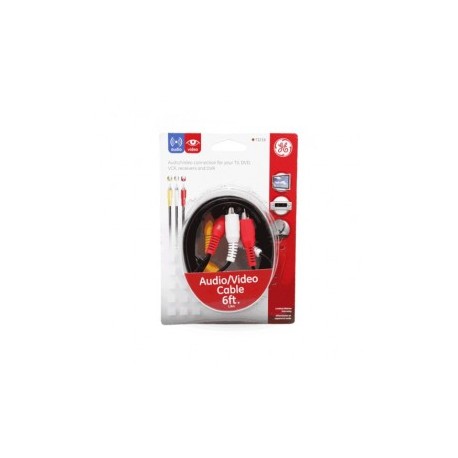 CABLE RCA GENERAL ELECTRIC (1.82 MTS, 3 CANALES)