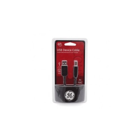 CABLE USB GENERAL ELECTRIC (2MTS, A/B MACHO)