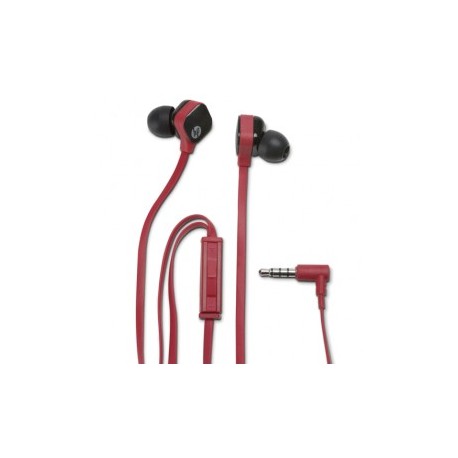 AUDIFONOS IN EAR HP ROJOS