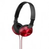 AUDIFONOS ON EAR SONY MDR-ZX310ROJ