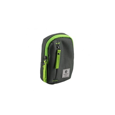 ESTUCHE COOLCAPITAL CAMARA COMPACTA GRIS/VERDE