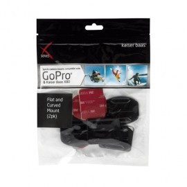 SOPORTE KAISER CON SERIE X Y GOPRO PLANO Y CURVO