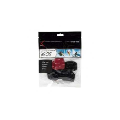 SOPORTE KAISER CON SERIE X Y GOPRO PLANO Y CURVO