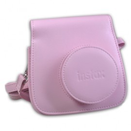 FUNDA DE PIEL PARA INSTAX MINI8 COLOR ROSA