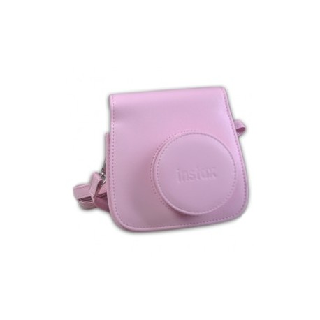 FUNDA DE PIEL PARA INSTAX MINI8 COLOR ROSA