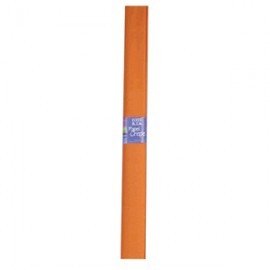 PAPEL CREPE NARANJA CON 2 PLIEGOS PAPER & CO