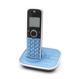TELEFONO INALAMBRICO MOTOROLA AZUL