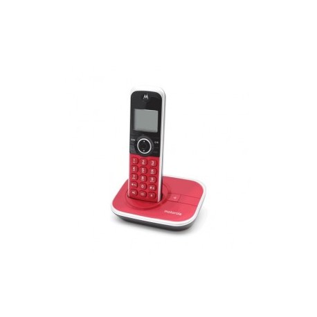 TELEFONO INALAMBRICO MOTOROLA ROJO
