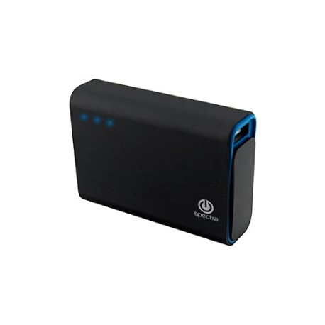 BATERIA DE EMERGENCIA 4400 MAH, COLOR NEGRO