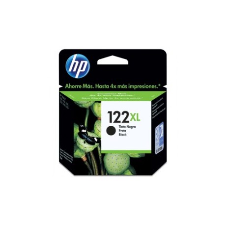 CARTUCHO NEGRO DE ALTO RENDIM. HP 122XL (CH563HL)