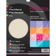 POCHTECA,PAPEL PARCHMENT NATURAL CARTA CON 50 HOJAS...
