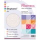 PAPEL SKYTONE PELTRE CARTA CON 60 HOJAS POCHTECA