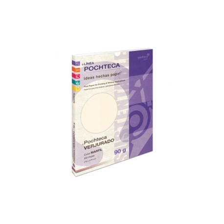 PAPEL CONTRAST VERJURADO MARFIL 90 GR CON 100