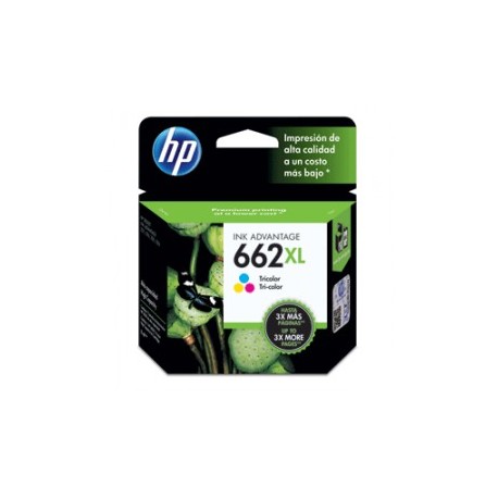 CARTUCHO TRICOLOR DE ALTO RENDIM. HP 662XL CZ106AL