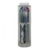 PLUMA TINTA GEL COLOR NEGRO 5 PIEZAS